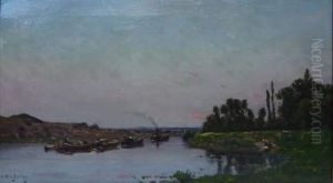 Peniches Et Lavandieres Sur Les Bords De L'yonne