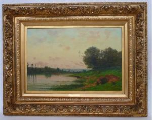 Matinee Sur La Seine by Hippolyte Camille Delpy