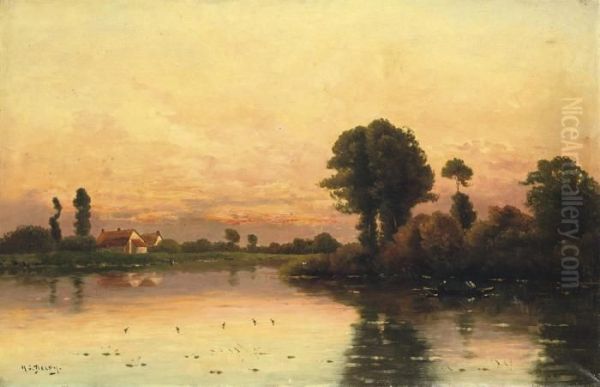 Sunrise On The River - view 1