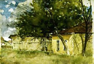 The Well on Clucerului Street 1902-1904 by Stefan Luchian