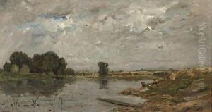 Washing In The River by Hippolyte Camille Delpy