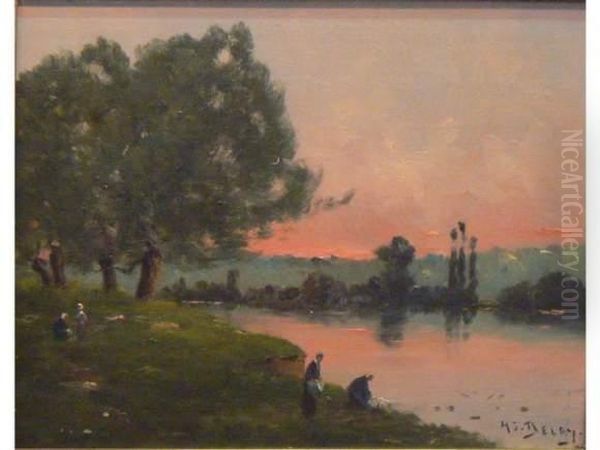  Lavandieres En Bord De Riviere  - view 1