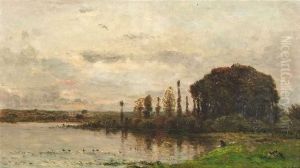 Landscape With A Sea At Sunset