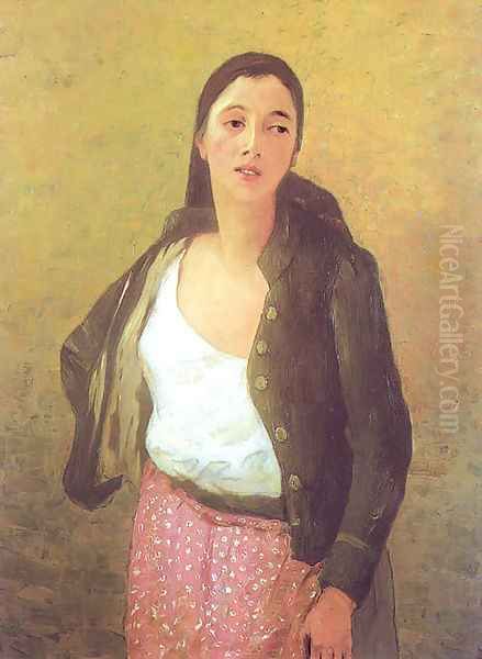Safta the Flower Girl, 1901 - view 1
