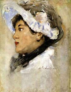 Portrait of a Woman 1901 by Stefan Luchian