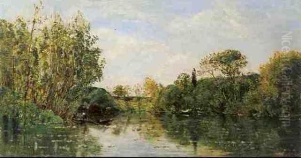 Flusslandschaft - view 1