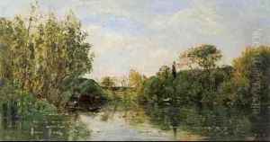 Flusslandschaft Flusslandschaft