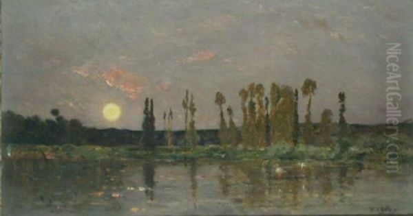 Sunrise Along A River - view 1