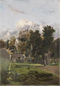Paysan Bechant Son Jardin