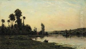 Les Lavandiers by Hippolyte Camille Delpy