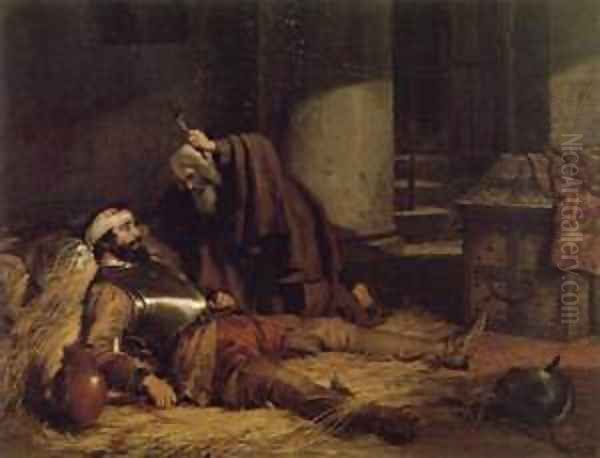 The Dying Warrior c1843 - view 1