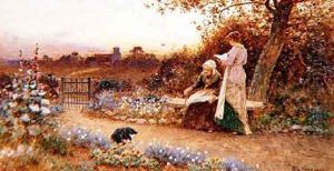 An Evening Story 1899 by Thomas Lloyd