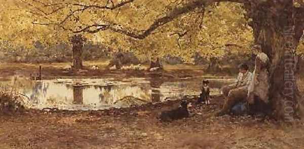 The Trysting Place 1895 - view 1