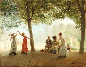 Untitled by Alexandre Louis Leloir