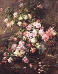 Roses by Madeleine Jeanne Lemaire
