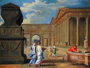 Classical Landscape by Madeleine Jeanne Lemaire