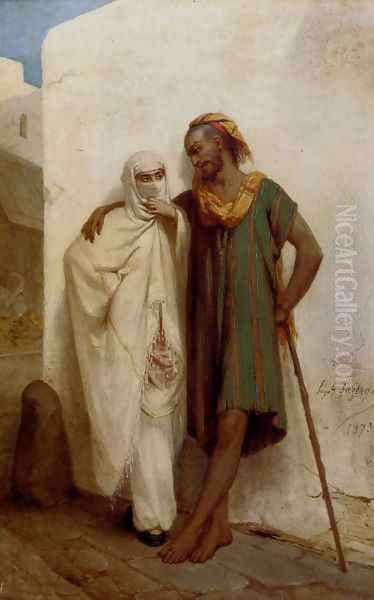 A Rendezvous In An Arabic Street - view 1