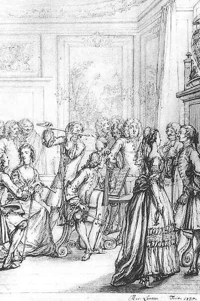 A Concert at Montagu House 1735 - view 1