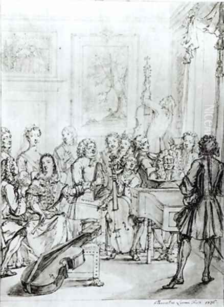 Concert at Montague House - view 1