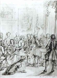 Concert at Montague House by Marcellus, the Younger Laroon