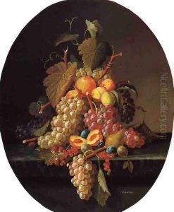 Still Life with Fruit by Paul Lacroix
