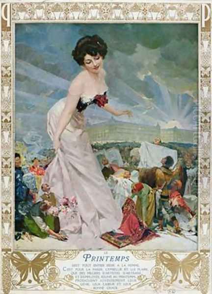 Advertisement for the Parisian department store Printemps - view 1
