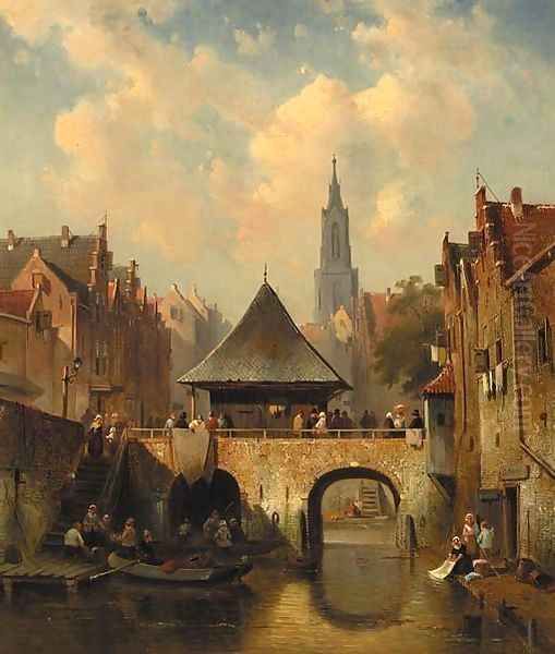 A cappricio view of Utrecht - view 1