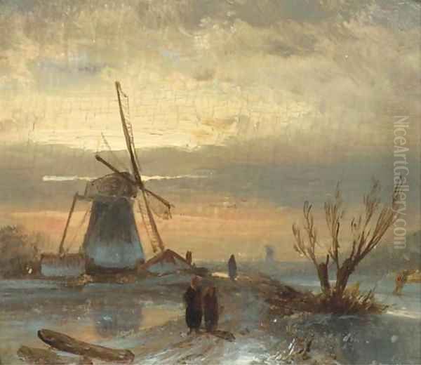Winter evening - view 1
