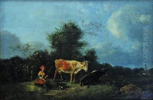 Scena Pasterska by Jean Louis (Marnette) De Marne