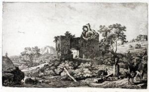 Das Verfallene Tor by Jean Louis (Marnette) De Marne