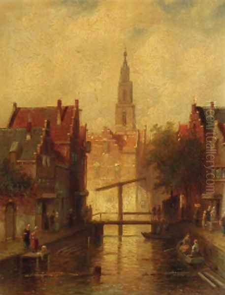 View in a city - view 1