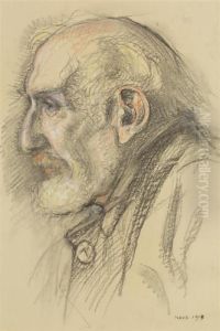 Portrait De Profil D'henry Lerolle Portrait De Profil D'henry Lerolle