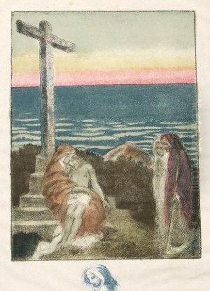 The Lamentation Of Christ By The Three Mary's - view 1