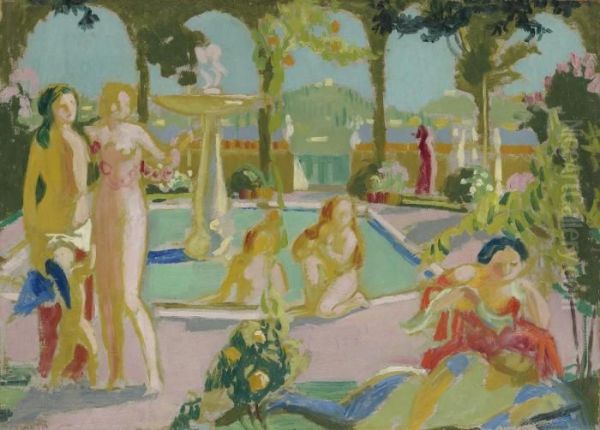 Les Jardins D'armide, Esquisse - view 1