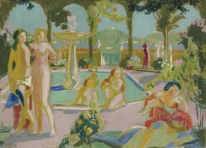 Les Jardins D'armide, Esquisse Les Jardins D'armide, Esquisse