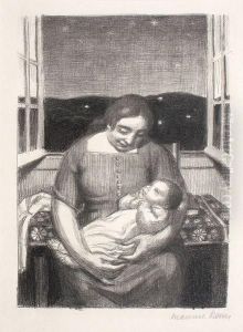 < Maternite A La Fenetre Ouverte >. by Maurice Denis