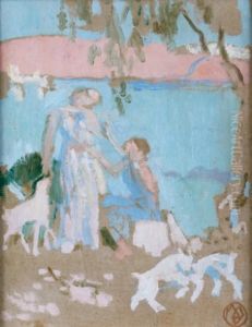 Esquisse Pour Tobie by Maurice Denis