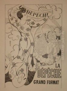 Affiche Pour La Depeche De Toulouse