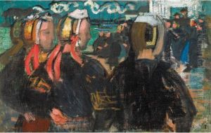 Soir Sur La Plage, Loctudy by Maurice Denis