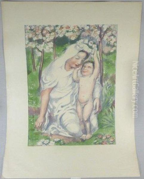 L'enfant Couronnant Sa Mere - view 1