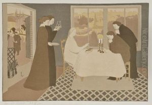 Les Pelerins D'emmaus by Maurice Denis