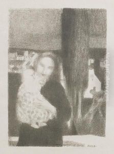 Maternite Au Cypres by Maurice Denis