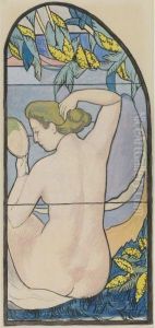 Nu Au Miroir by Maurice Denis