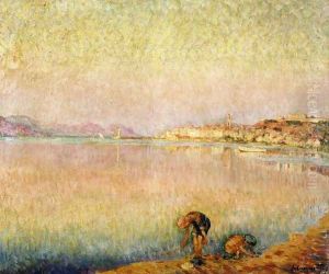 Two Children by the Water