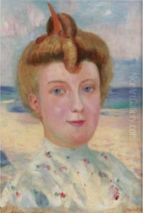 Portrait D'une Demoiselle Roussi