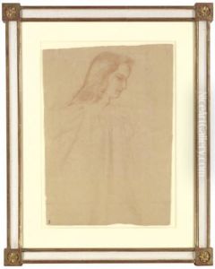 Etude De Jeune Fille by Maurice Denis