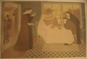 Les Pelerins D'emmaus. 1895.