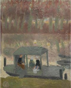 Bateaux Lavoir A Port Marly by Maurice Denis