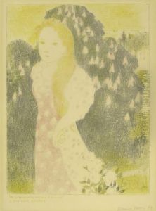 Les Crepuscules Ont Une Douceur D""""ancienne Peinture. Blatt 6 Der Folge <amour> by Maurice Denis