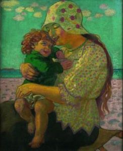 Mere Et Enfant by Maurice Denis